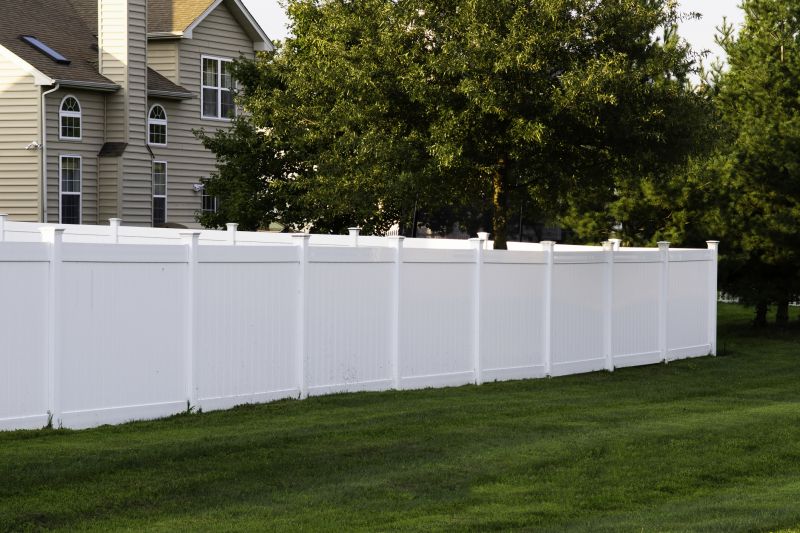 Vinyl Pool Fence Installation detail